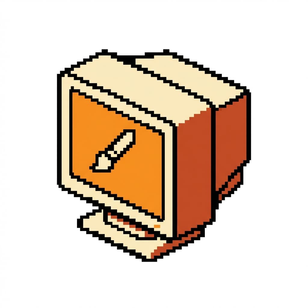 Web Design Pixel Icon